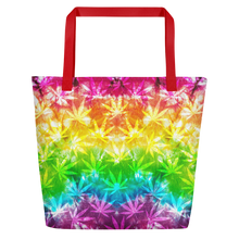 Load image into Gallery viewer, Righteous Bud&#39;s Flower Power Beach Bag
