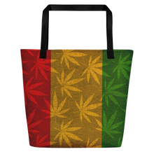 Load image into Gallery viewer, Righteous Bud&#39;s Rasta Beach Bag