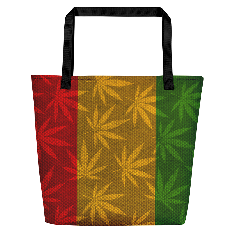 Righteous Bud's Rasta Beach Bag