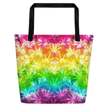 Load image into Gallery viewer, Righteous Bud&#39;s Flower Power Beach Bag