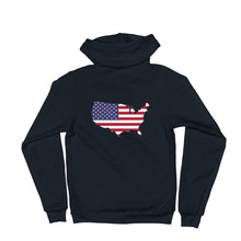 Load image into Gallery viewer, Righteous Bud&#39;s Nationwide Zip-Up Hoodie