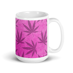 Righteous Bud's Pink Hemp Mug