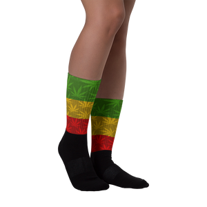 Righteous Bud's Rasta Pot Socks