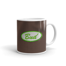 Load image into Gallery viewer, Green and Brown Shop Shirt Bud Mug