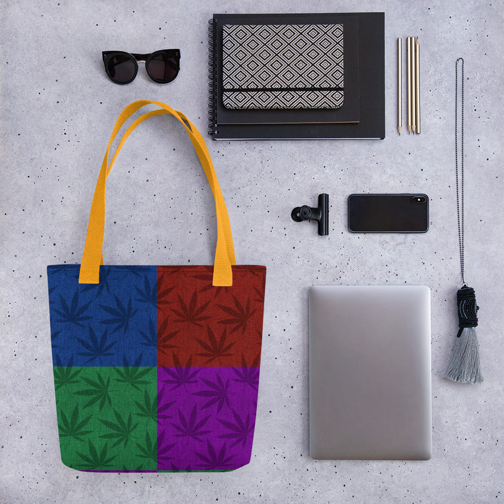 Righteous Bud's Foursquare's Tote Bag
