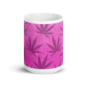 Righteous Bud's Pink Hemp Mug