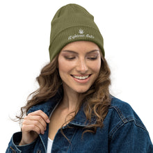Load image into Gallery viewer, Organic ribbed beanie