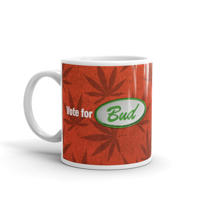 Vote for Bud Mug Red Leaf / Red Hemp