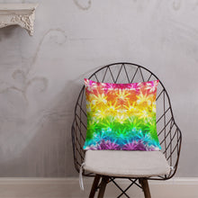 Load image into Gallery viewer, Righteous Bud&#39;s Flower Power Tie Dye Pillow