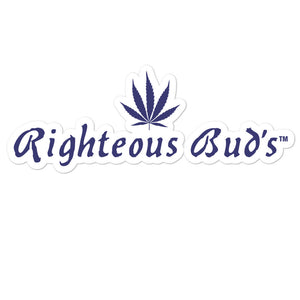 Righteous Bud's Bubble-free stickers