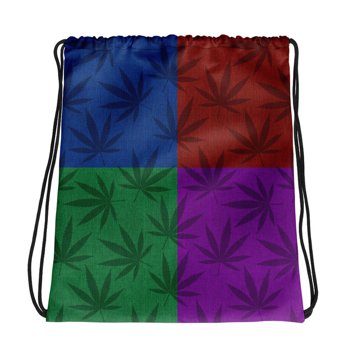 Righteous Bud's Foursquare's Drawstring Bag
