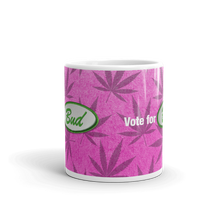 Load image into Gallery viewer, Vote for Bud Mug Pink Leaf / Pink Hemp