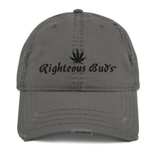 Load image into Gallery viewer, Righteous Bud&#39;s Distressed Dad Hat