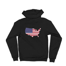 Load image into Gallery viewer, Righteous Bud&#39;s Nationwide Zip-Up Hoodie