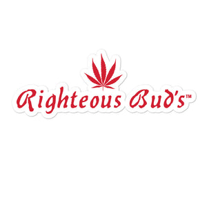 Righteous Bud's Bubble-free stickers