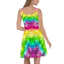 Load image into Gallery viewer, Righteous Bud&#39;s Flower Power Skater Dress