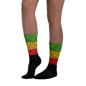 Righteous Bud's Rasta Pot Socks