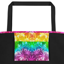 Load image into Gallery viewer, Righteous Bud&#39;s Flower Power Beach Bag