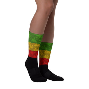 Righteous Bud's Rasta Pot Socks