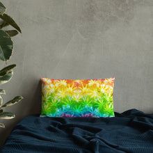 Load image into Gallery viewer, Righteous Bud&#39;s Flower Power Tie Dye Pillow