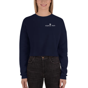 Righteous Bud's Classic Truck Crop Sweatshirt
