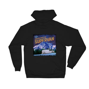 Adventures of Supervan Unisex Fleece Hoodie