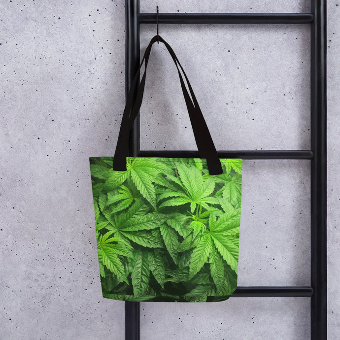Righteous Bud's Leafy Green Tote Bag