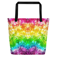 Load image into Gallery viewer, Righteous Bud&#39;s Flower Power Beach Bag