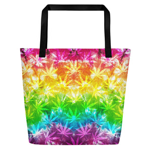 Righteous Bud's Flower Power Beach Bag