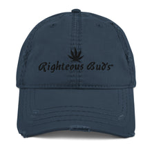Load image into Gallery viewer, Righteous Bud&#39;s Distressed Dad Hat