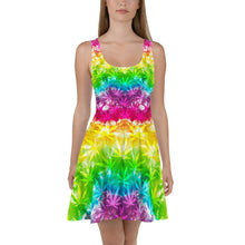 Load image into Gallery viewer, Righteous Bud&#39;s Flower Power Skater Dress