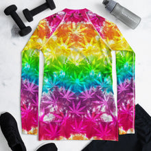 Load image into Gallery viewer, Righteous Bud&#39;s Flower Power Rash Guard Shirt