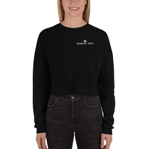 Righteous Bud's Classic Truck Crop Sweatshirt