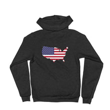 Load image into Gallery viewer, Righteous Bud&#39;s Nationwide Zip-Up Hoodie