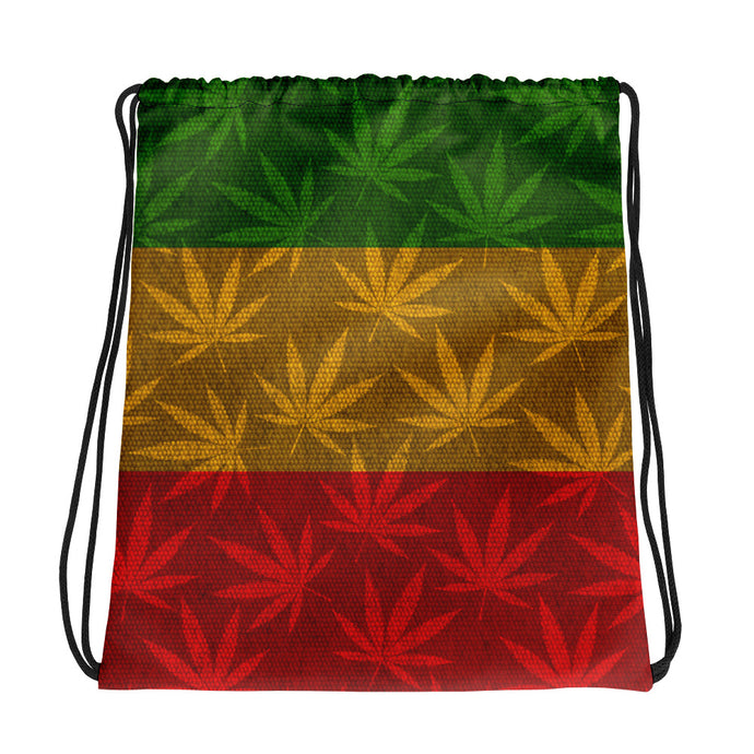 Righteous Bud's Rasta Drawstring Bag